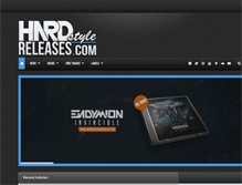 Tablet Screenshot of hardstyle-releases.com